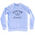 Custom Baseball Adult Tri-Blend Sweatshirt - White