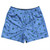Tequilla Pattern Rugby Shorts Made In USA - Carolina Blue