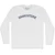 Charcuterie Adult Cotton Long Sleeve T-shirt - White