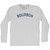 Bourbon Adult Cotton Long Sleeve T-shirt - Grey Heather