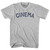Cinema Womens Cotton Junior Cut T-Shirt - Grey Heather