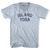 Island Yoga Adult Tri-Blend V-neck T-shirt - Athletic White