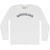 Supercilious Adult Cotton Long Sleeve T-shirt - White