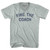 Fire The Coach Adult Tri-Blend V-neck T-shirt - Athletic Cool Grey