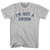 I'm Not A Crook Adult Cotton T-shirt - Cool Grey