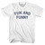 Fun And Funny Adult Cotton T-shirt - White