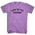 Lean On The Courage Adult Tri-Blend T-shirt - Athletic Purple
