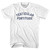 Testicular Fortitude Adult Cotton T-shirt - White