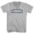 Human Behavior Never Changes Adult Cotton V-neck T-shirt - Grey Heather