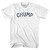 Chump Womens Cotton Junior Cut T-Shirt - White