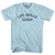 Life Skills Coach Adult Cotton T-shirt - Light Blue