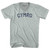 Cymro Adult Tri-Blend V-neck T-shirt - Athletic Cool Grey