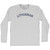 Lithuanian Adult Cotton Long Sleeve T-shirt - Grey Heather