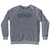 BRADY Adult Tri-Blend Sweatshirt - Athletic Grey