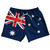 Austrialia Flag Swim Shorts 5" - Navy