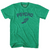Psycho Running Track Winged Foot Adult Tri-Blend T-shirt - Athletic Green