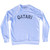 Qatari Adult Tri-Blend Sweatshirt - White