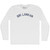 Sri Lankan Adult Cotton Long Sleeve T-shirt - White