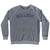BULLOCK Adult Tri-Blend Sweatshirt - Athletic Grey