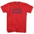 Cayman Islander Adult Tri-Blend T-shirt - Athletic Red