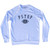 PSYOP Football Adult Tri-Blend Sweatshirt White