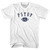 PSYOP Football Womens Cotton Junior Cut T-Shirt White