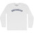 Grenadian Adult Cotton Long Sleeve T-shirt - White