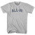 All-In Adult Cotton T-shirt - Cool Grey