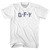 G-F-Y Youth Cotton T-shirt - White G-F-Y Youth Cotton T-shirt - White