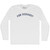For Richard Adult Cotton Long Sleeve T-shirt - White