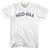 Hoo-Haa Womens Cotton Junior Cut T-Shirt - White