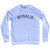 Spinalis Adult Tri-Blend Sweatshirt - White