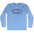 Anything Is Possible Adult Tri-Blend Long Sleeve T-shirt - Athletic Blue