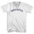 Over-Rated Adult Tri-Blend V-neck T-shirt - White