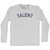 Talent Adult Cotton Long Sleeve T-shirt - Grey Heather
