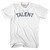 Talent Youth Cotton T-shirt - White