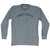 Under-Rated Adult Tri-Blend Long Sleeve T-shirt - Athletic Grey