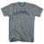 CAMPBELL Womens Tri-Blend Junior Cut T-Shirt - Athletic Grey