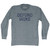 Defund Woke Adult Tri-Blend Long Sleeve T-shirt - Athletic Grey