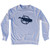 Nantucket Flag Adult Tri-Blend Sweatshirt - Grey Heather