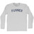Funner Adult Cotton Long Sleeve T-shirt - Grey Heather