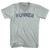 Funner Adult Tri-Blend V-neck T-shirt - Athletic Cool Grey
