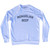 Mongolian Beef Adult Tri-Blend Sweatshirt - White