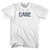CASE Womens Cotton Junior Cut T-Shirt - White