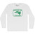 Custom Hecho En Adult Cotton Long Sleeve T-shirt - White