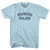 Bidness Major Adult Cotton T-shirt - Light Blue