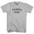 Thunder Road Womens Cotton Junior Cut T-Shirt - Grey Heather