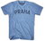 ADULT SMALL- Praha Vintage T-shirt - Athletic Blue- Final Sale Z44