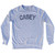 CASEY Adult Tri-Blend Sweatshirt - Heather Grey