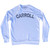 CARROLL Adult Tri-Blend Sweatshirt - White